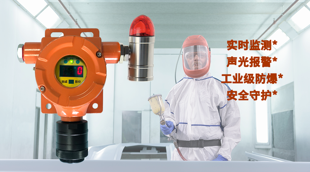 喷漆房可燃气体报警器情形清静系统解决方案-球速体育-高端气体报警器